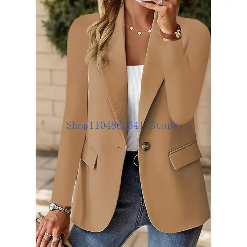 5Asd ผู้หญิงที่ตัดแต่งเสื้อผู้หญิง Blazers การประชุมทางธุรกิจชุดการสวมใส่โพลีเอสเตอร์ Fall Fashion Wear Wear Wear