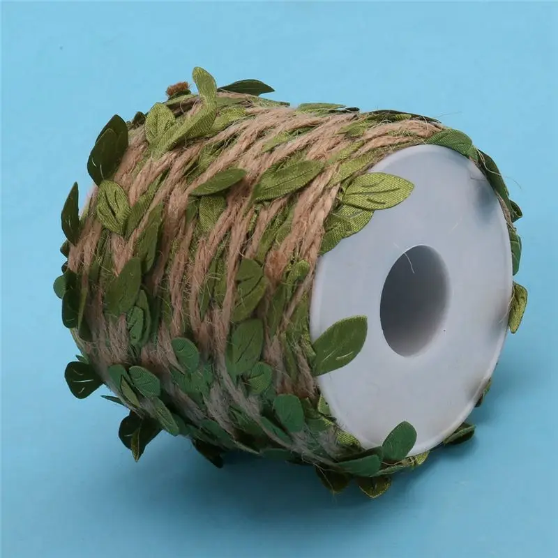 عرض ساخن-3X إكليل أوراق اصطناعية - 20 مترًا - أوراق الشجر الريفية لحديقة ليانا زينة أوراق الشجر الاصطناعية للحديقة أو الزفاف #6