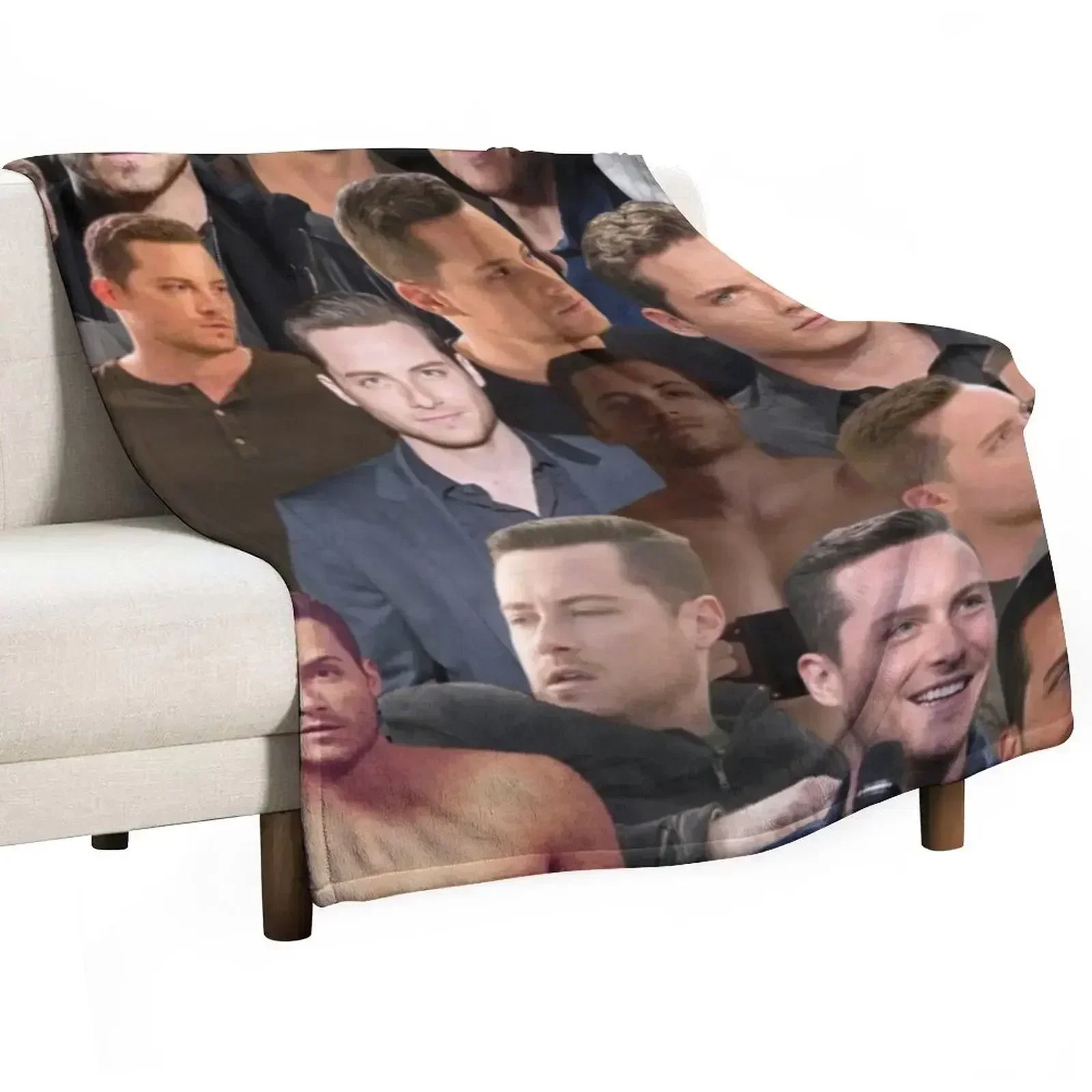 

jesse lee soffer photo collage Throw Blanket Cozy Light Blanket for Travel Camping Picnic