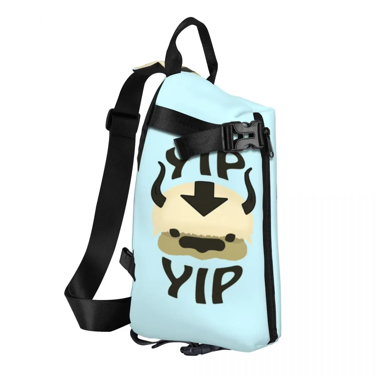 YIP YIP APPA Avatar The Last Airbender Shoulder Bags Tv Show Cool Chest Bag Travel Streetwear Sling Bag School Print Small Bags