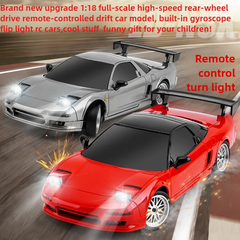 

Cool Stuff Toy Car Funny Gift-1:18 High-speed 4WD Rc Drift Car,Remote Control Car Model,Built-in Gyroscope Rc Cars,Toys for Kids