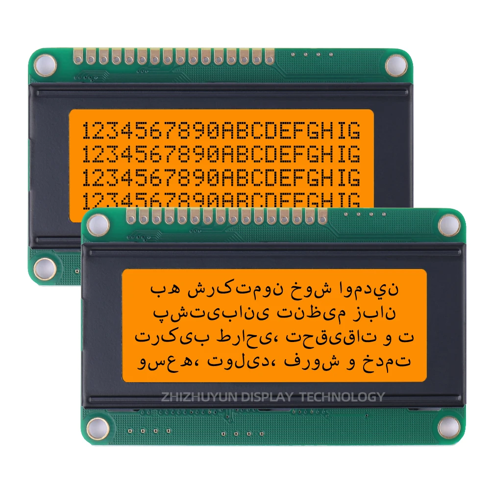 Farsi-LCD Tela Azul Filme, 3.3V, 5V, Padrão 16PIN, Interface Universal, 77X47MM, Estoque de Fábrica, 2004D, Alta Qualidade