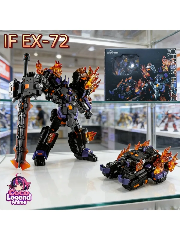 Direct uit voorraad leverbaar: Transformeerbaar speelgoed Iron Factory IF EX-72 Kleine Schaal Fallen King Kong 2.0 Chaos Destruction Action Figure Collectie - afbeelding 2