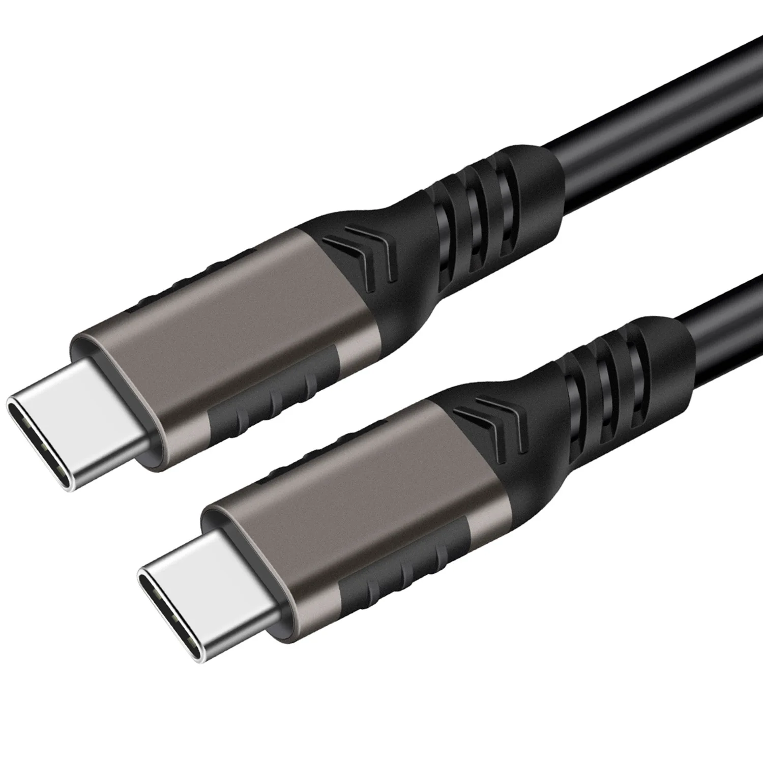 Cable USB 3,2 tipo C Gen2x2 PD 100W 20gbps con salida de vídeo 4K [Compatible con TB 3] Cable macho a macho