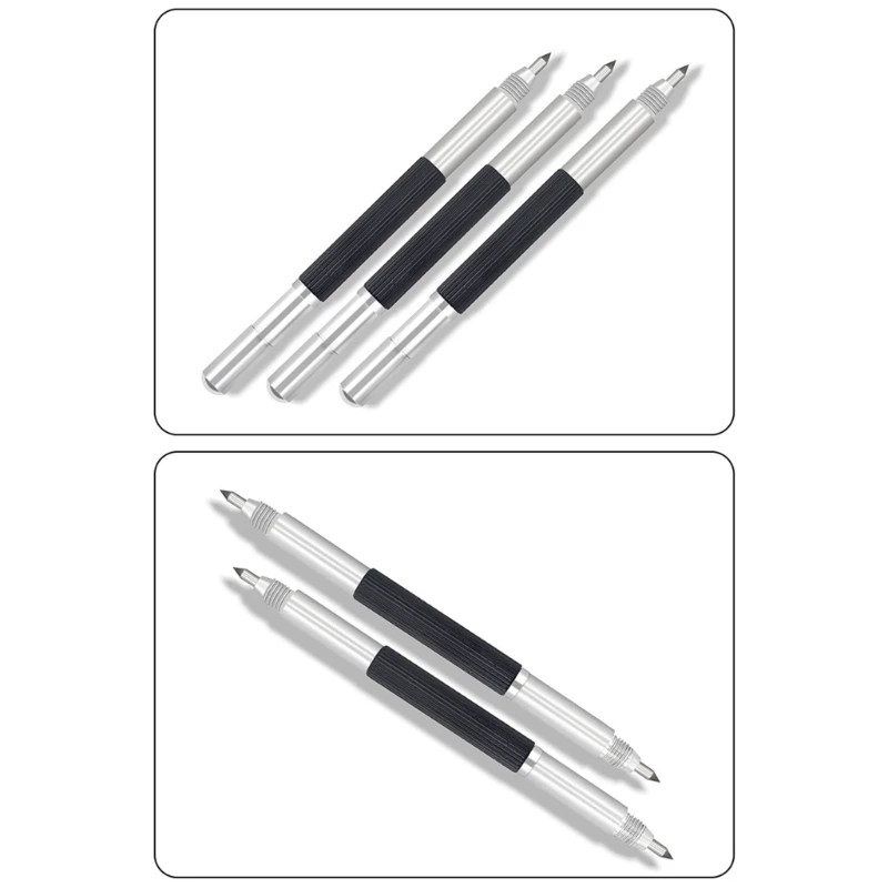 Tungsten Steel Tip Scriber Marking Etching Pen Marking Tools For Ceramics Glass Metal Scriber Tools Lettering Hand Tools