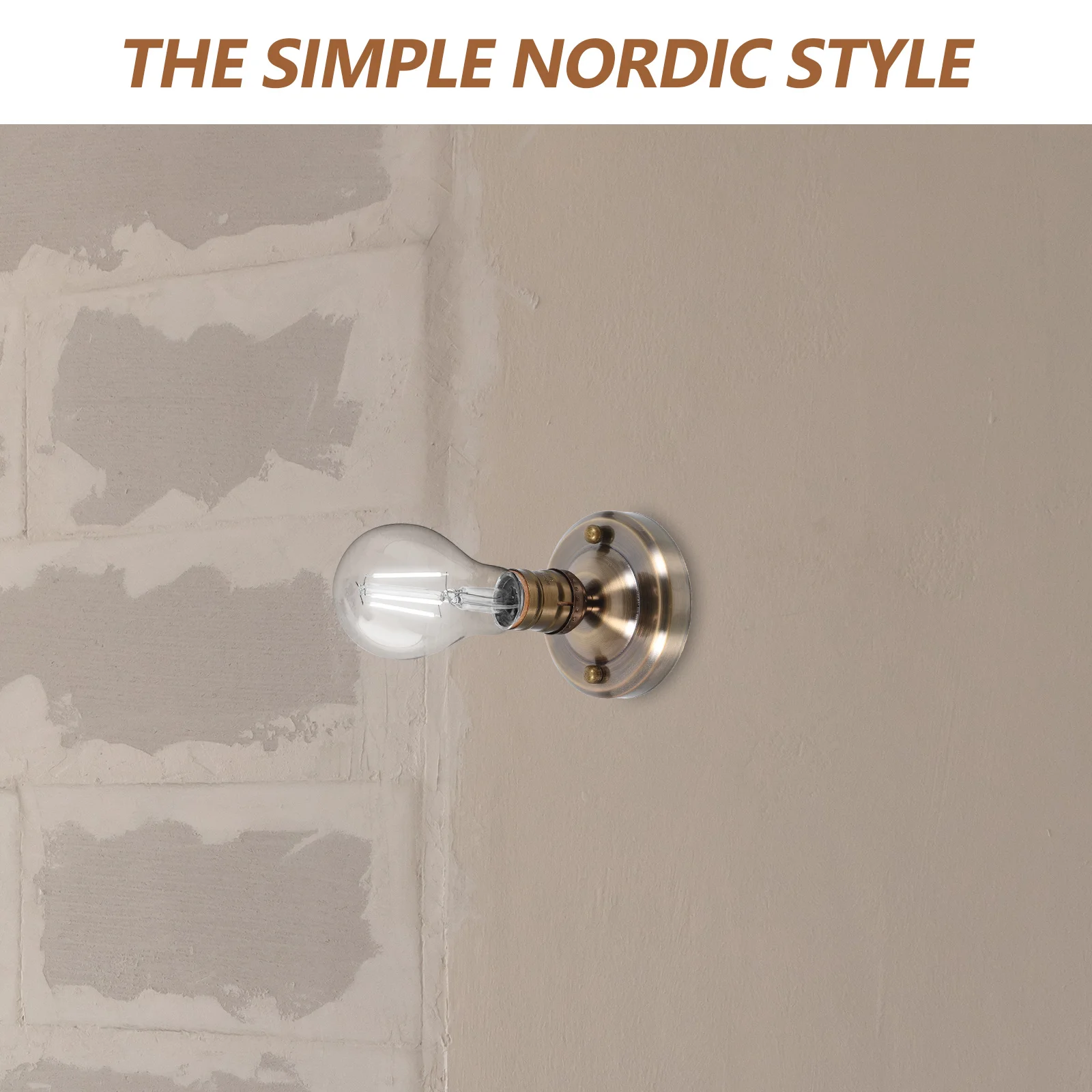 

2 шт. ретро-держатели для ламп E27/E26, винтажные запчасти для светильников, замена для потолочных светильников в спальне, прихожей, кухне