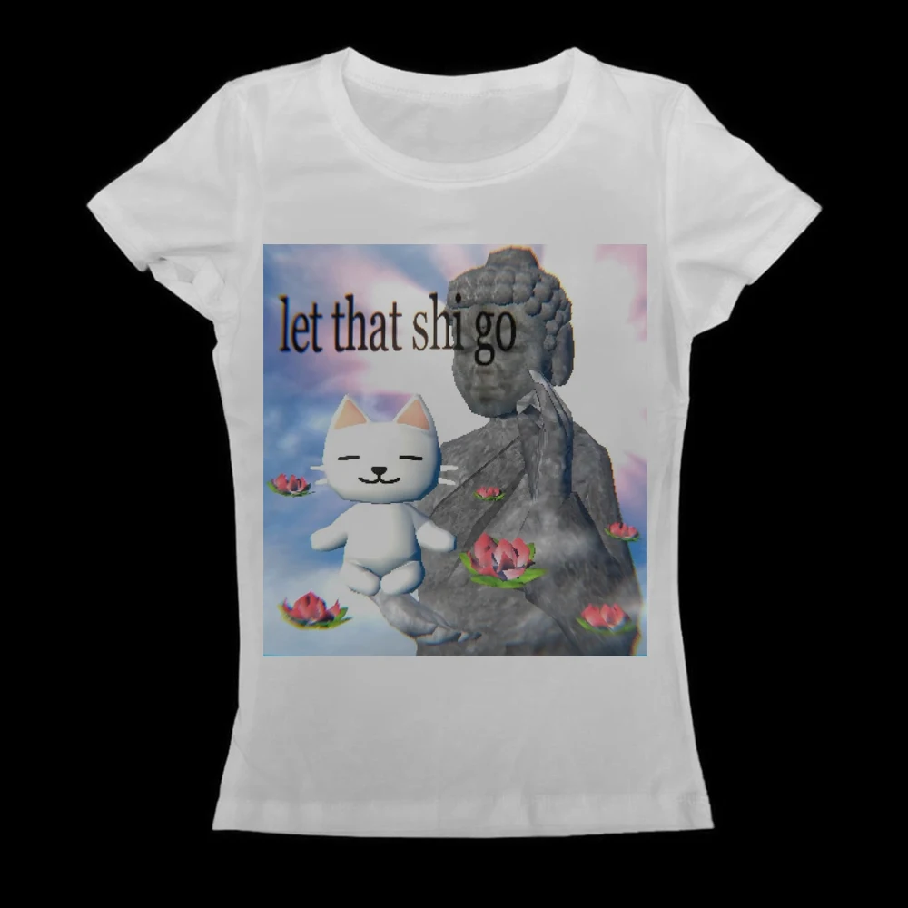 Dreamy Blonde Girl Rose Flower Watercolor Print Women Long Sleeve T-Shirt Crew Neck Slim Fairy Grunge Coquette Y2K Fitted Top