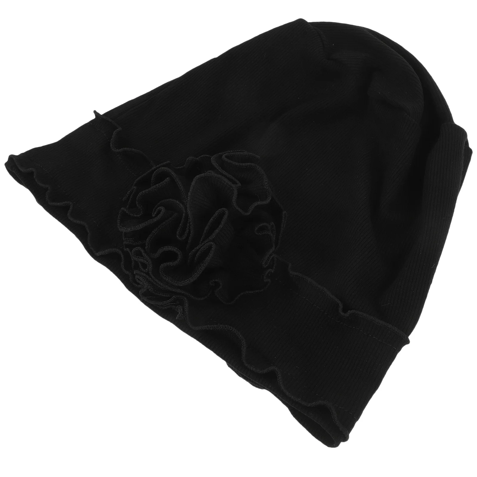 

Large Flower Headwear Hat Women Turban Cap Chemo Cover For Sensitive Scalp Breathable Soft Wrap Adult Female Beanie Hair