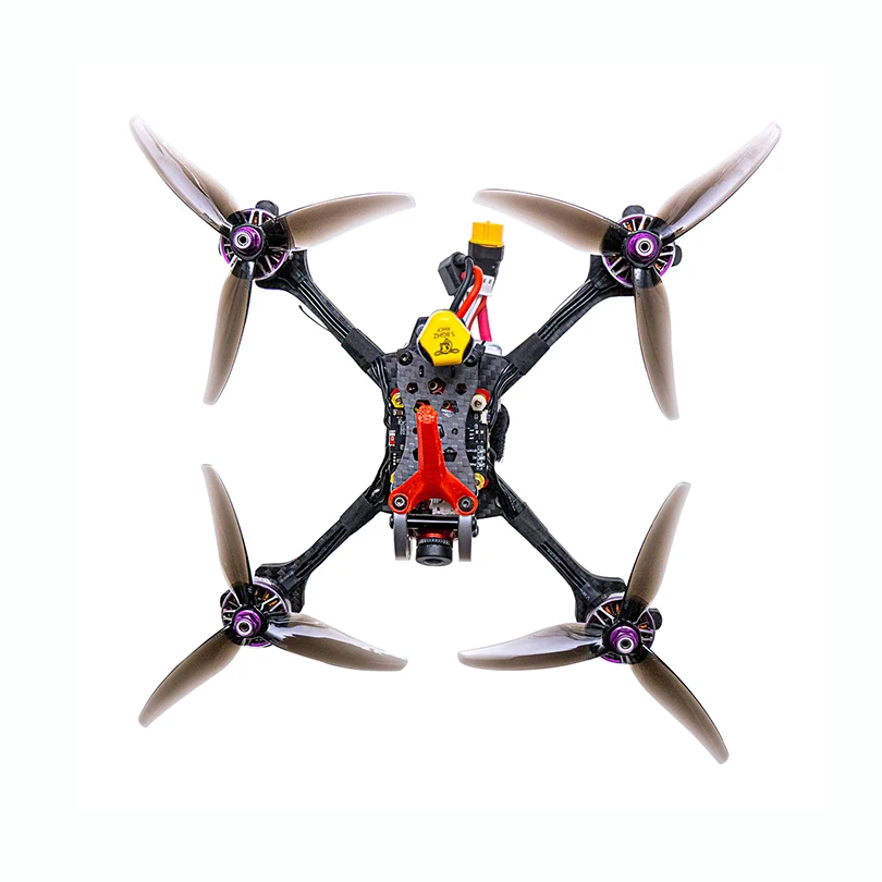 Axisflying 5-Zoll True X FPV Freestyle Rahmen aus T700 Kohlefaser mit 51466 V2 3-Blatt-Propellern DIY Quadcopter-Kit für 4-6S FPV Drohne – Detail 29