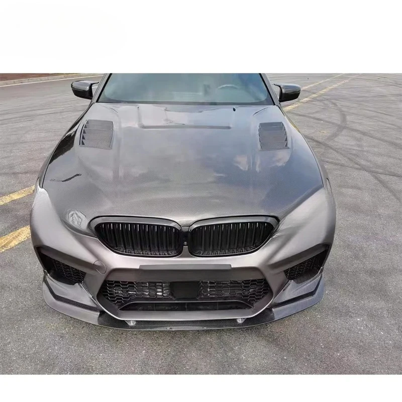 

Dry Carbon Fiber 3D Style Engine Hood Bonnet 5 Series F90