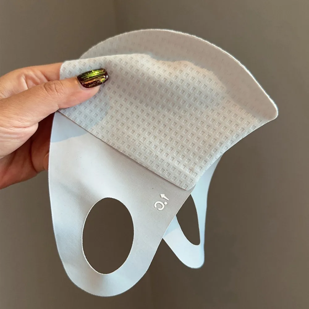 Heißer Verkauf Atmungsaktive Eis Seide Maske Spurlose Anti Pollen Reiten Gesichtsmaske Ultradünne Zellular Sonnenschutz Maske Ausflug