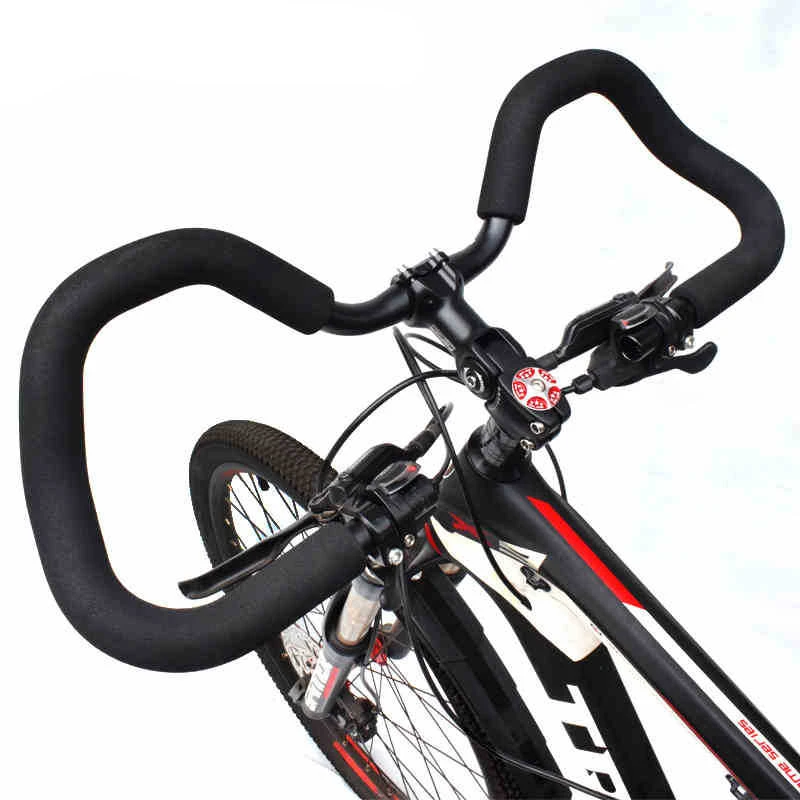 

G705 Mountain Bike Butterfly Handle 31.8/25.4 Station Wagon Bend Aluminum Bicycle Adjustable Long Distance Rest Bar