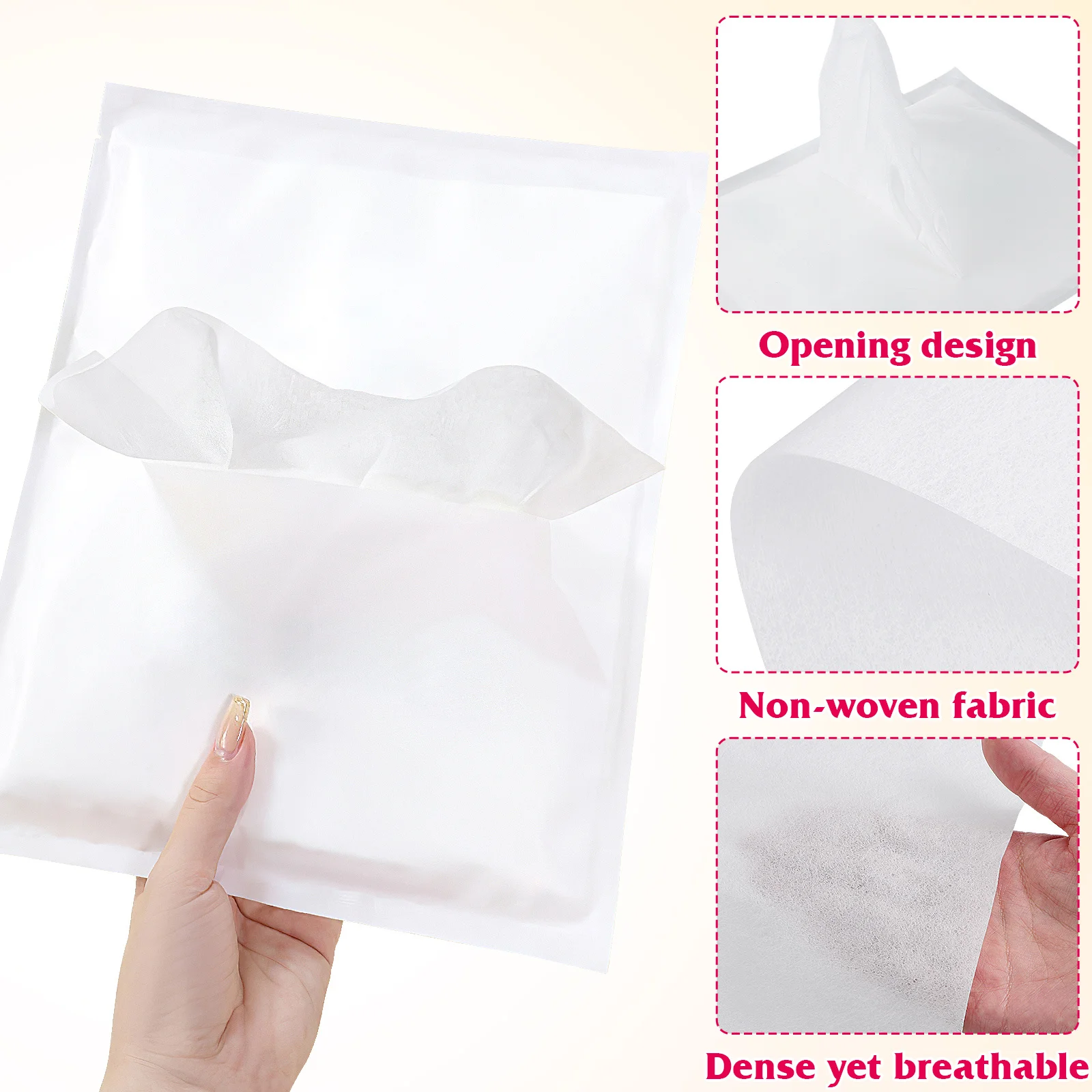 30 Sheets Nonwoven Nail Dust Collector Filters Replacement High Efficiency Nail Dust Vacuum Machine Accessories