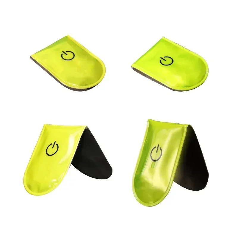 Hot Outdoor Sports Led Safety Light Reflective Magnetic Walking Cycling Bike Clip Running Reflector Running Strobe