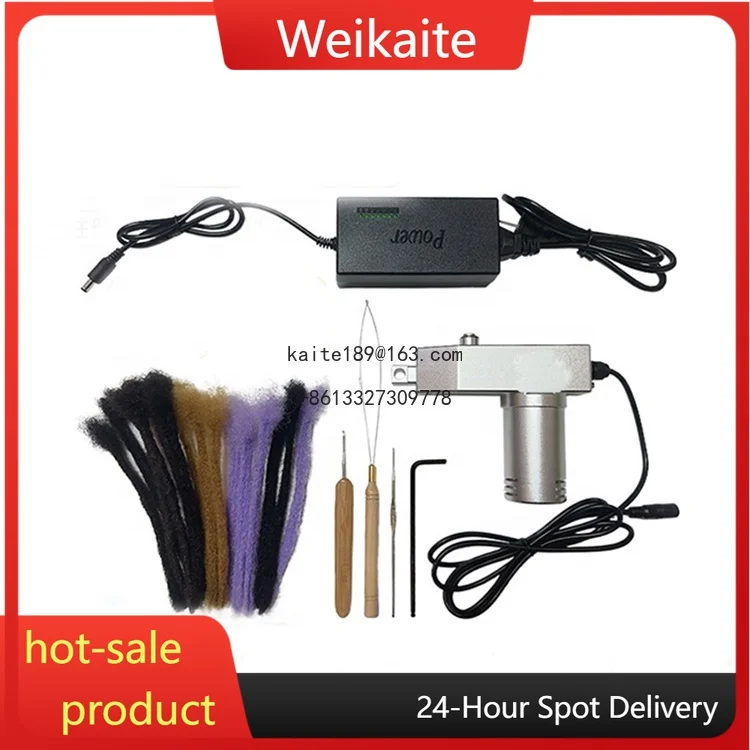 

Hot Sale Dreadlocks-hair-making-machine with Three Headed Crochet