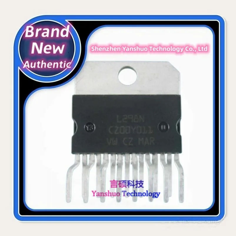 L298N 100% original, gate-driven IC half-bridge