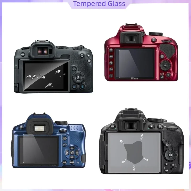 For PENTAX K30 Tempered Glass Screen Protector 9H Hard HD Clear Anti-Scratch LCD Film
