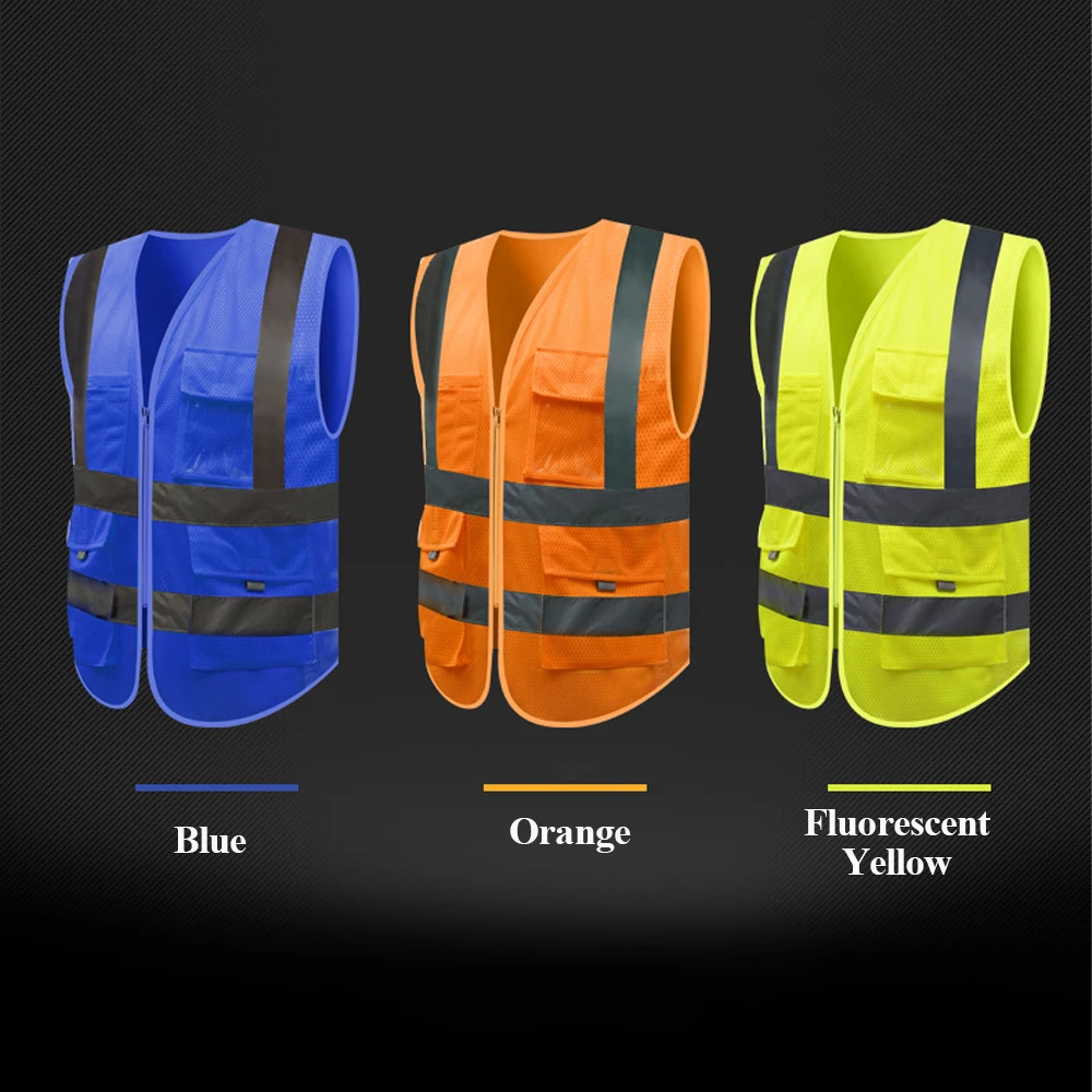Hi Vis Workwear Men's Work Ves - đánh giá và giá Summer Hi Vis Clothing