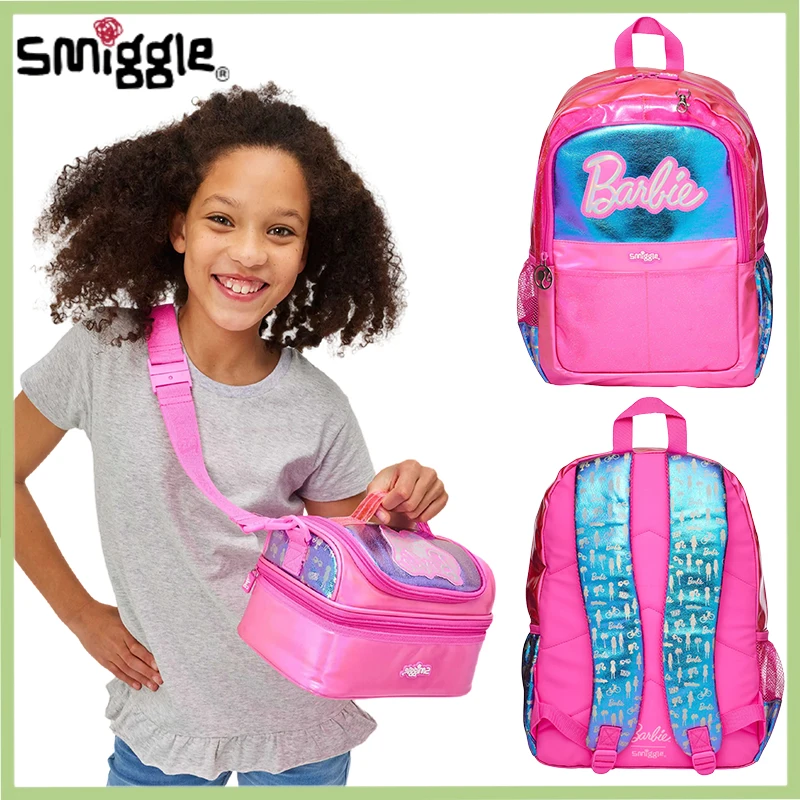 

Genuine Australia Smiggle Schoolbag Barbie Backpack Cartoon Series School Bag Anime Backpack Student Gift Separate Purchases