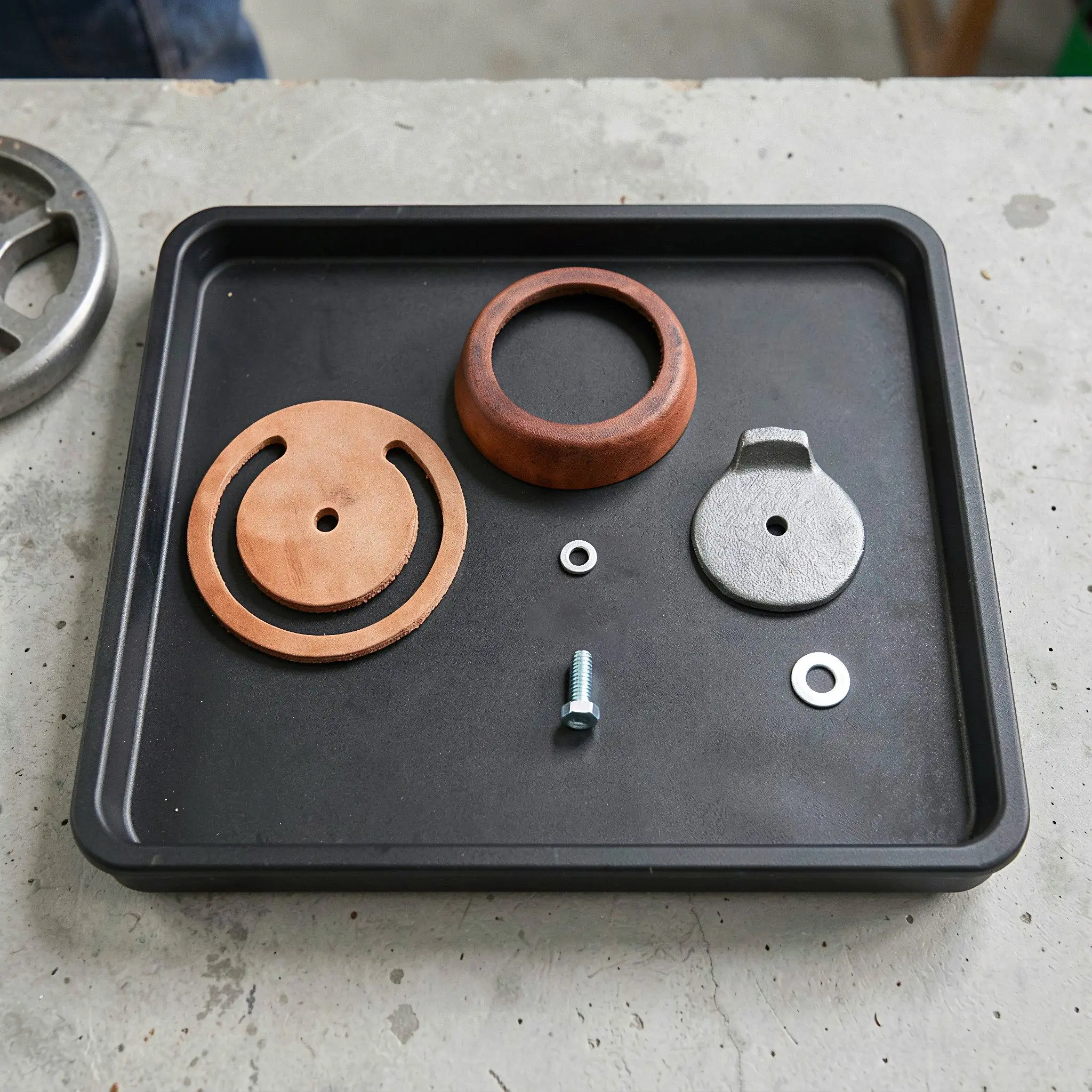 1Set Pitcher Pump Well Kit Complete Hand Water Pump Repair Parts Valve Check Valve Weight Cylinder Gasket Replacement