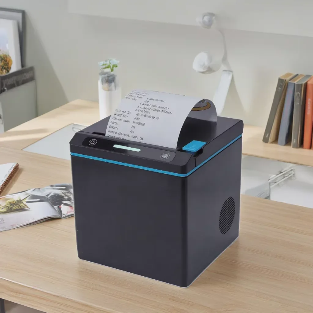 

2025 New 260MM/S Fast 80MM Thermal Receipt WIFI POS Printer USB Ethernet Bluetooth Wireless Connect for Retails