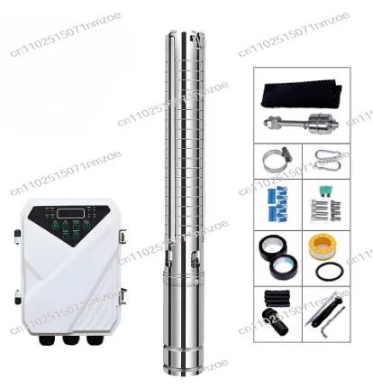 DC48V Brushless 95m Lifting Solar Drilling Deep Well Pump Solar Controller