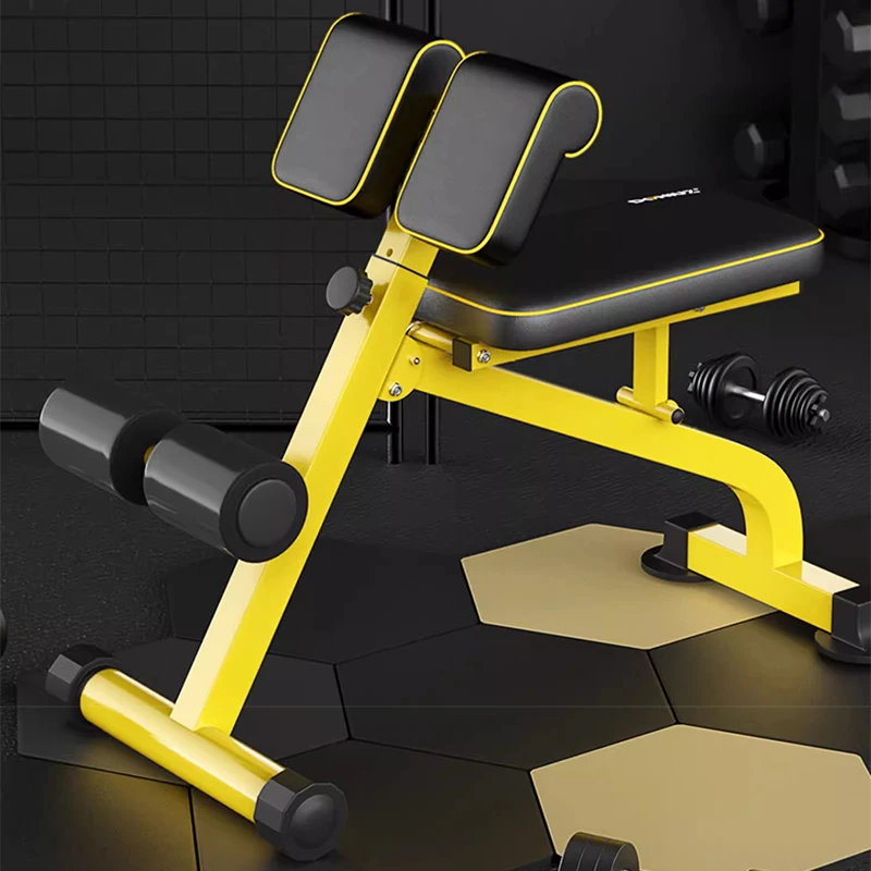 Multifunctional Roman Chair Goat Extension Home Fitness Equipment Sit-ups Abdominal Muscle Folding Dumbbell Preacher Bench