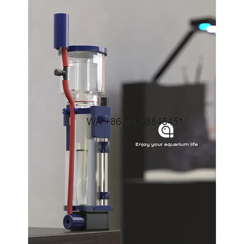 Wmwmnu for Nano40D Nano Protein Skimmer for Saltwater Aquariums DC Pinwheel Pump 15-20 Gals Fish Tank Hang