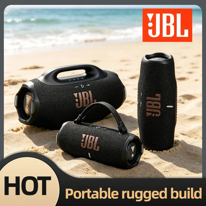 Altavoz Bluetooth Inalámbrico JBL Boombox 4 Charge 5 Charge 6 Xtreme 4 Flip 7, Graves Potentes, Resistente al Agua, Robusto, Portátil, Unidad Original