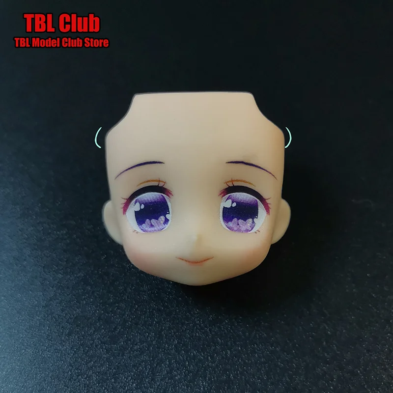 

Gsc Doll Replace Face OB11 Head Split Accessory 1/12 Scale Kimetsu no Yaiba Kochou Shinobu For 6-inch Action Figure Soldier