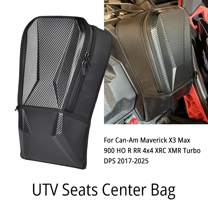 

Для Can-Am Maverick X3 Max 900 HO R RR 4x4 XRC XMR Turbo DPS 2017-2025 UTV сиденья центральная сумка для хранения на плечевой консоли