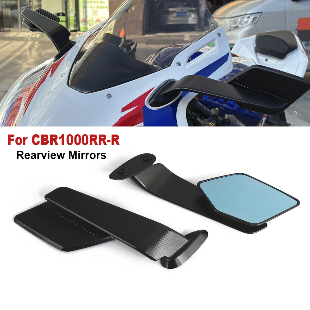 

For Honda CBR1000RR CBR1000RR-R Motorcycle Adjustable Rearview Mirrors Stealth Sport Winglet Mirror Kits