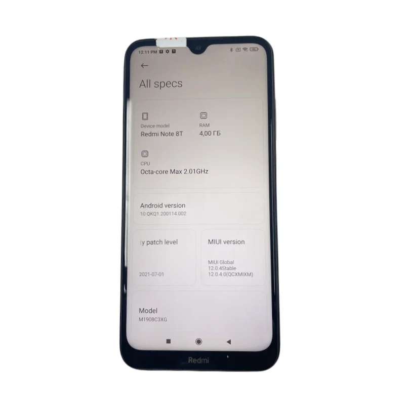 Modulo PCB della scheda madre per Redmi Note 8T, muslimb, 32GB 64GB ROM, scheda madre sbloccata, con processore Snapdragon 665