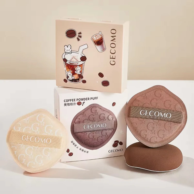 Gecomo อุปกรณ์แต่งหน้า พัฟแป้งเนื้อละเอียดและนุ่ม