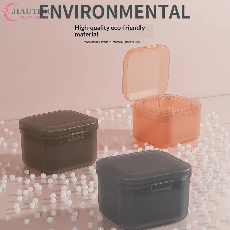 Invisible Braces Box Mouth Guard Case Retainer Bite Stick Storage Case Dental Aligner Portable With Lid Teeth Aligner Braces Box