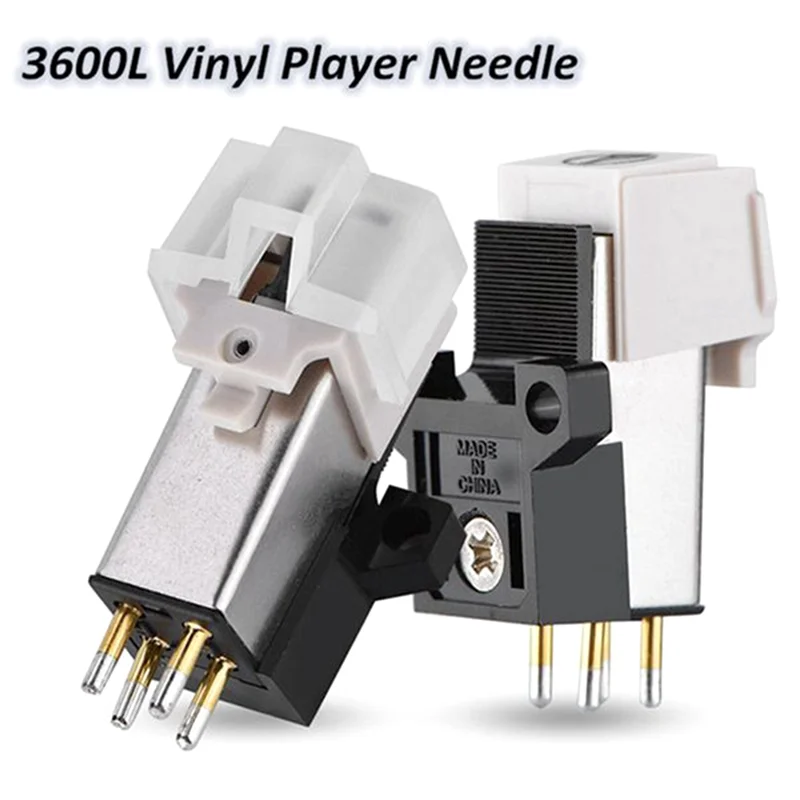 3 uds AT3600L cartucho magnético dinámico aguja Stylus para Audio técnica tocadiscos fonógrafo reproductor de registros