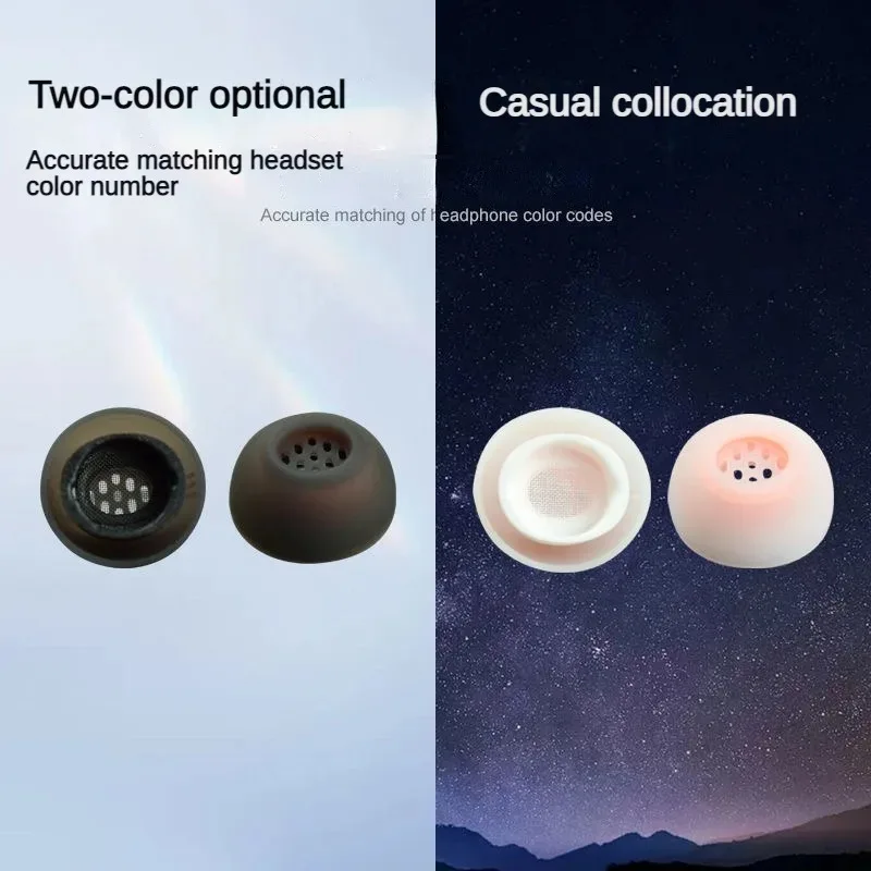 6 PCS Silicone Eartips for Samsung Galaxy Buds4 Pro Earplug Wireless Bluetooth Earphone Cover for Galaxy Buds 3 Pro Eartips image 2