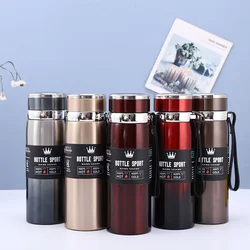 Double Layer Vacuum 316 Stainless Steel Insulated Thermal Iced Cup Outdoor Large Capacity Water Cup With Handle Star Bottle Whol