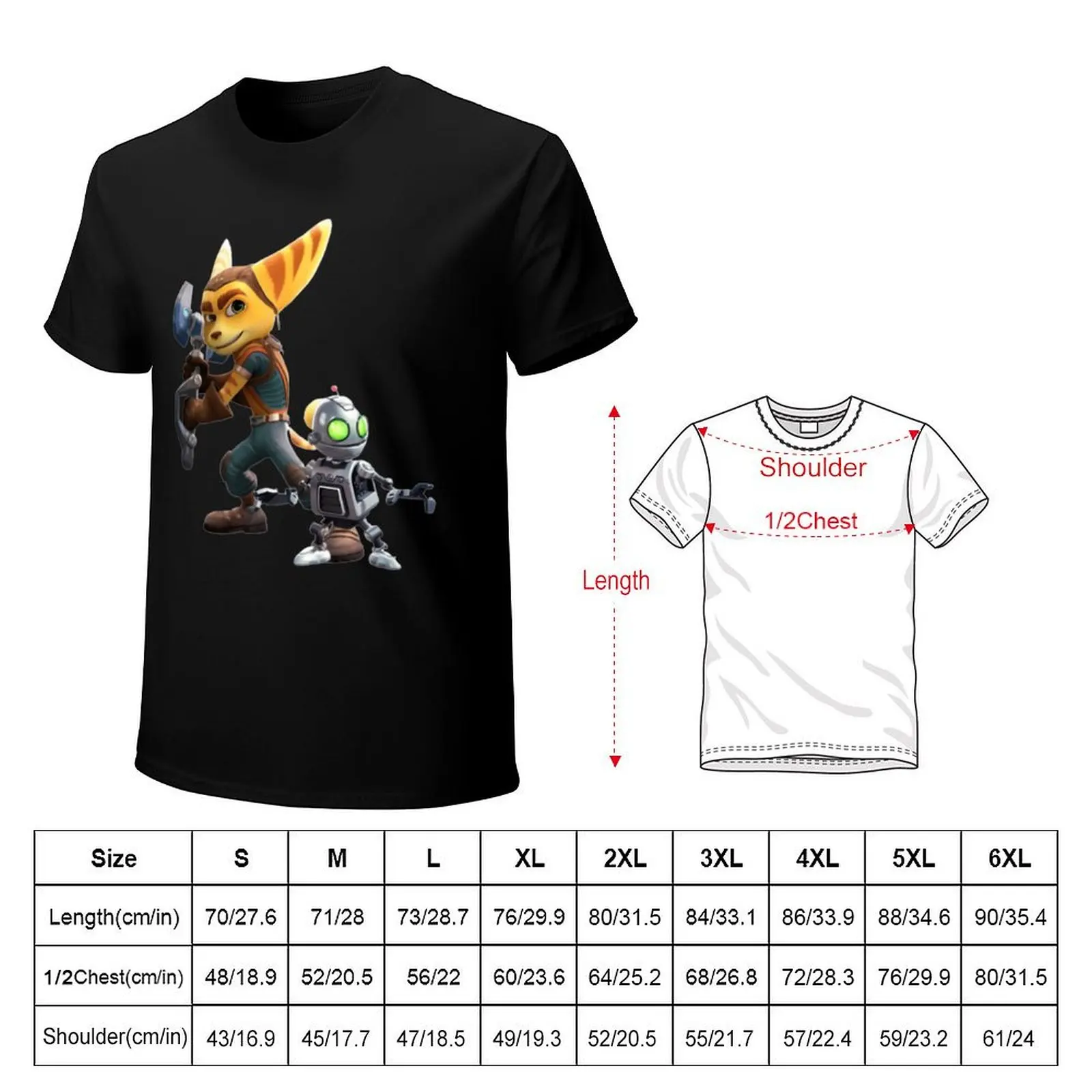 Ratchet Clank T-Shirt t shirts designer T-Shirt