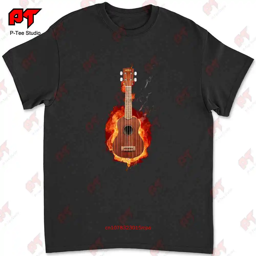 Fire Ukelele Bmf T-shirt H0ZB