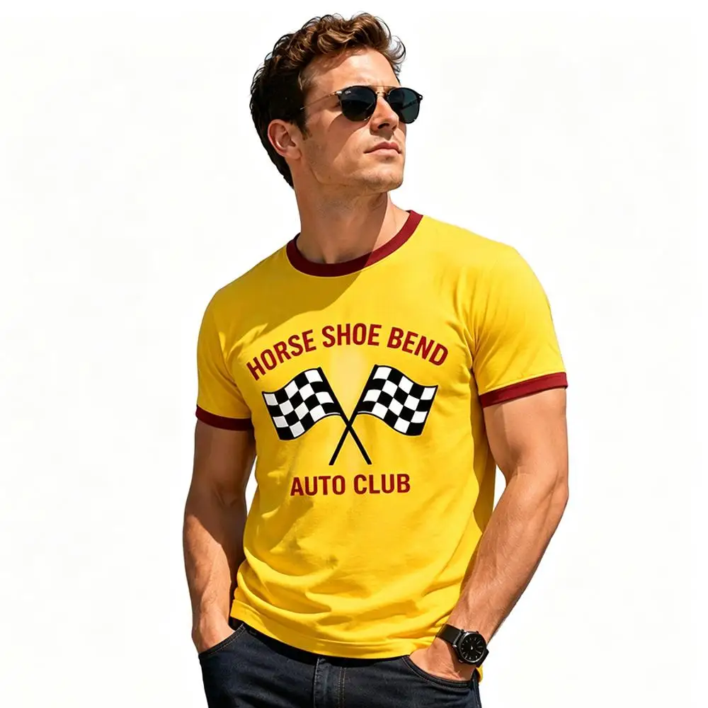 Project Hail Mary Vintage Car Club Flag Theme T-shirt Men Women Fan Cosplay Tee Summer Streetwear Fashion Sports Crew Neck Top