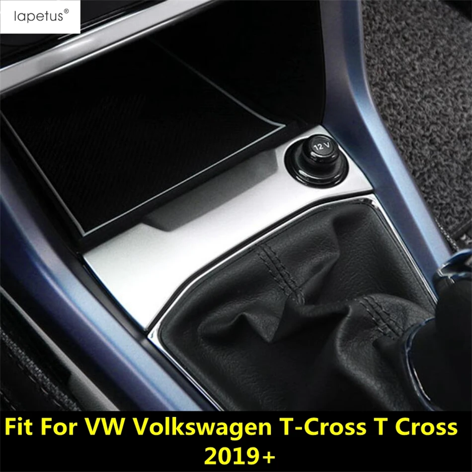 

Car Center Control Cigarette Lighter Panel Frame Cover Trim Accessories Interior For VW Volkswagen T-Cross T Cross 2019 - 2023