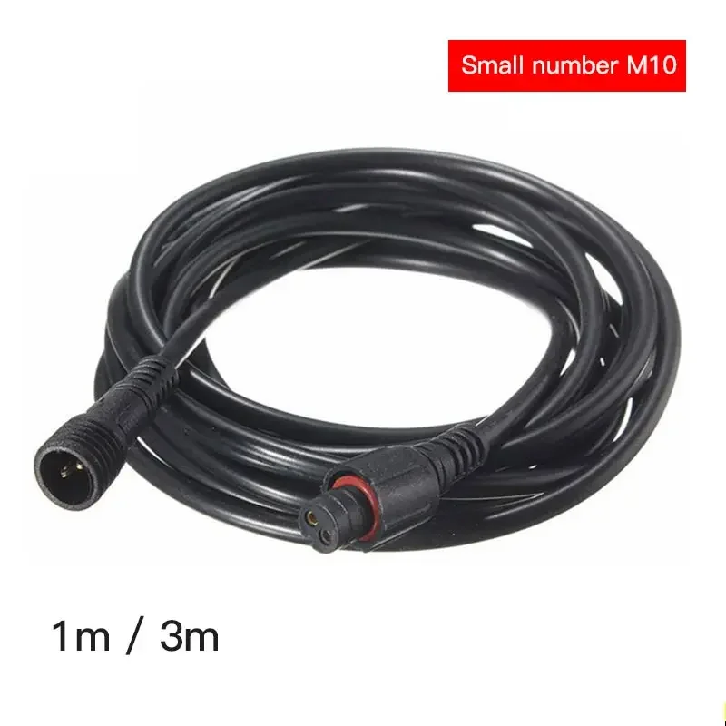 IP68 Waterproof Connector Elongated Extension Line 234 Core 22AWG 0.3 Square 2pin 3pin 4pin Wire Connector with Wire 0.5m 1m 5m