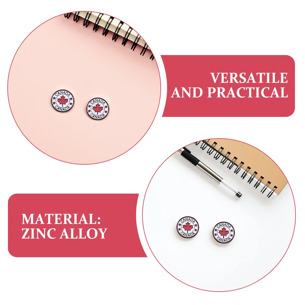 4 قطعة دبابيس التلبيب كندا مابل ليف المينا بروش دبابيس للأوشحة والسترات أكياس قبعة اكسسوارات كندا التلبيب دبوس