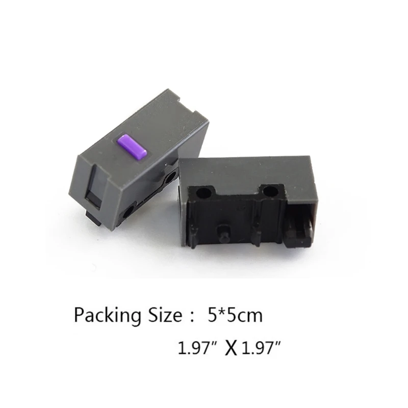Confezione da 2 microinterruttori originali per mouse Light, hot plug da 80 milioni