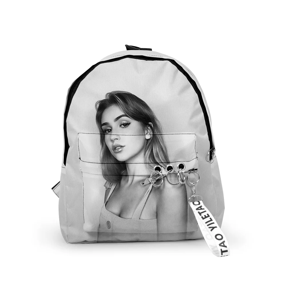 Mia Maples Youtuber 2023 New Backpack Schoolbag Travel Bag Casual Style Harajuku Daypacks Rucksack Unisex Bags