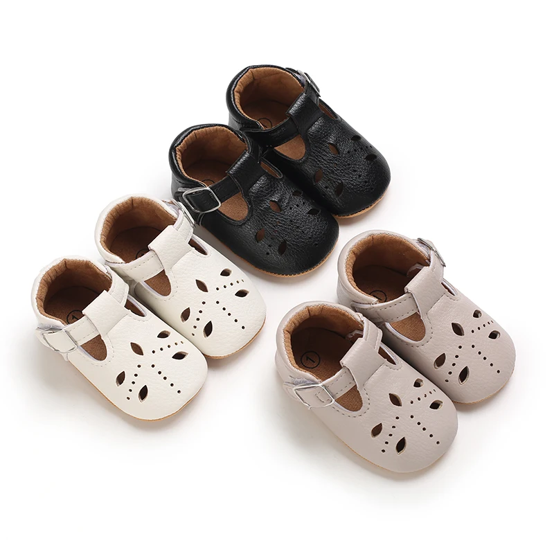 รองเท้าเจ้าหญิงแบบเรียบง่ายและทันสมัยสำหรับเด็กสาว พร้อมโบว์สวยหรู