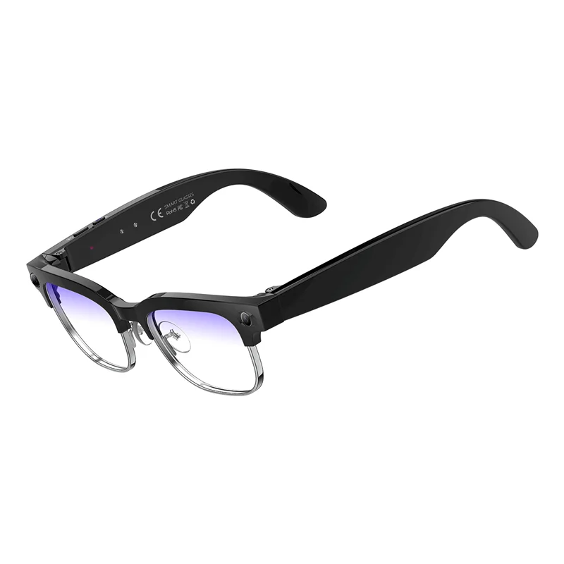 4K HD Upgrade Smart Glasses met camera, video-opname, AI-fotocognitie, Bluetooth-oproepen, vertaling, spraakgestuurde zonnebril voor heren - afbeelding 2
