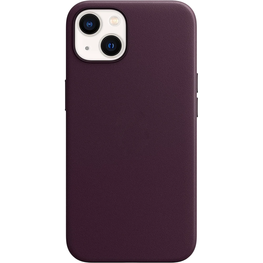 【極美品】iPhone14 Pro Max 256GB 紫 純正レザーケース付き 開封】iPhone 14 ProディープパープルをApple純正レザーケース全色と