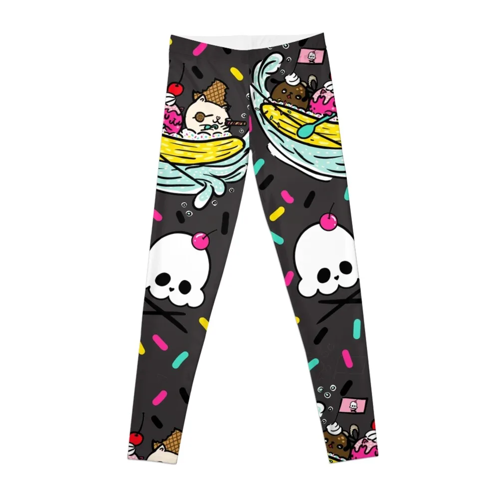 

Banana Pirates Leggings legging pants raises butt for physical Womens Leggings